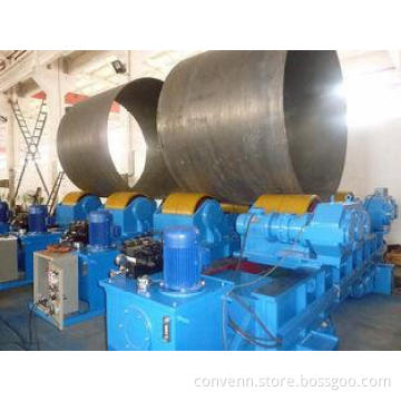 Vertical Adjustable Welding Tank Rotator For Tank , Custom